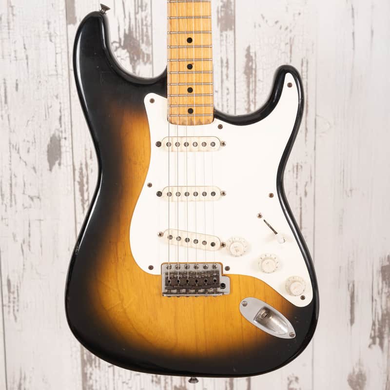 Fender Stratocaster 1955 - 2-Tone Sunburst - Refinished