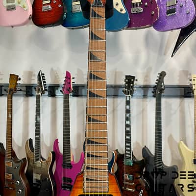 Jackson Custom Shop Randy Rhoads HS Electric Guitar w/ Case-Amber Lager Burst image 11
