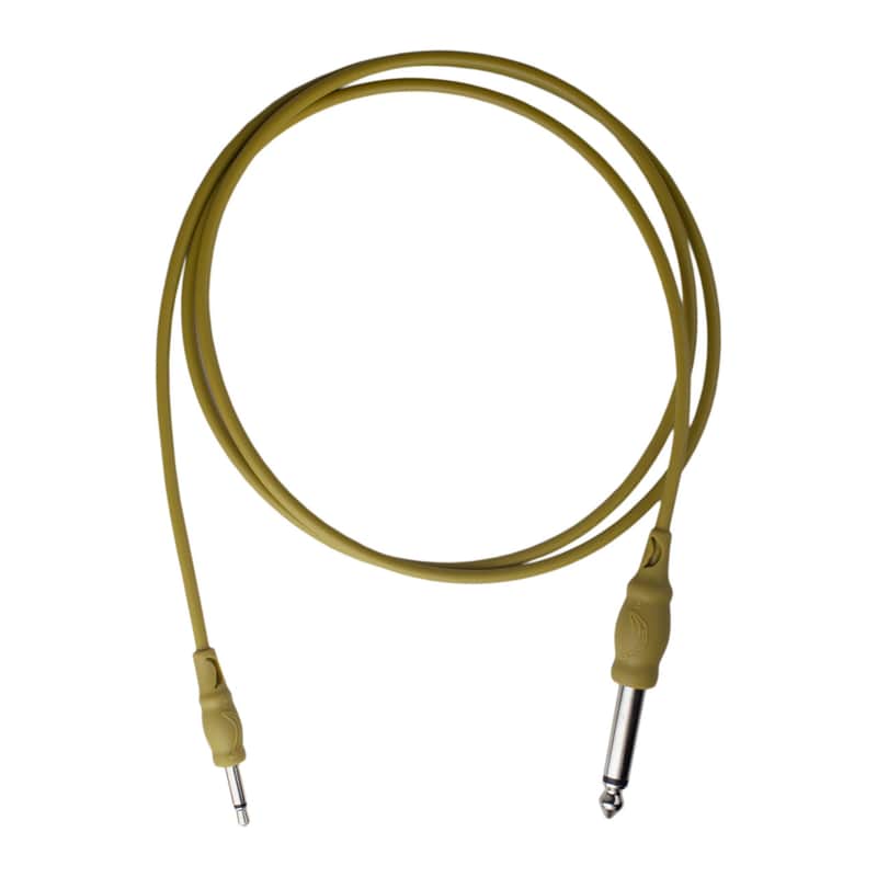 Immagine Banana TM 3.5mm to 6.35mm Mono Cable Olive (100cm) - 1