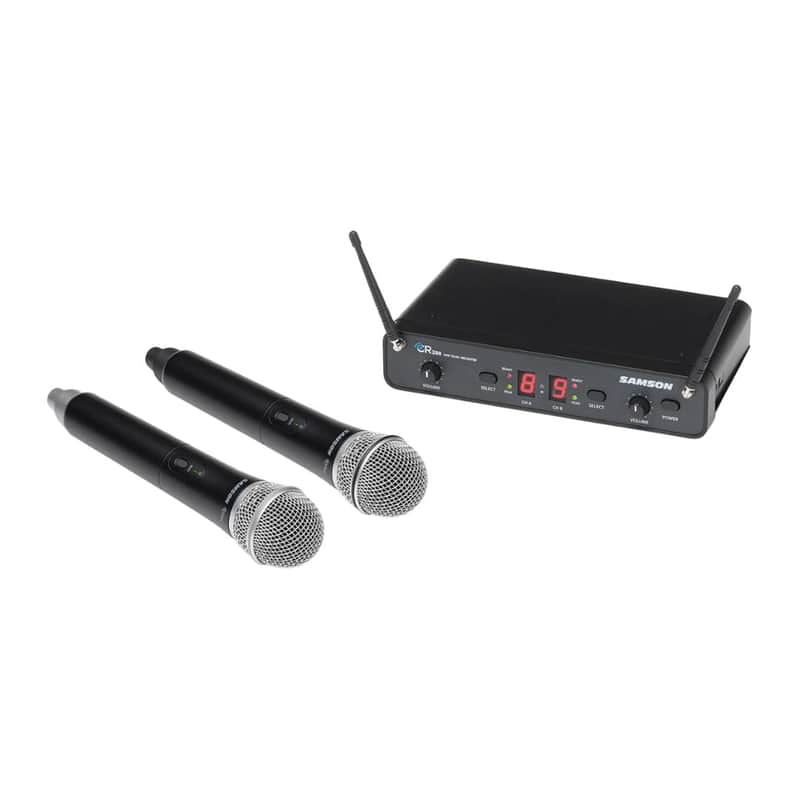 Samson Concert 288 Handheld Dual-Channel UHF Wireless System-I Band: 518 to 566 MHz *USA Small Business* image 1