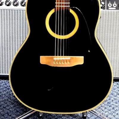 Vintage 1983 Applause by Ovation AA-31 Acoustic-Electric w/ Case! Gloss Black! VERY NICE!!! image 3