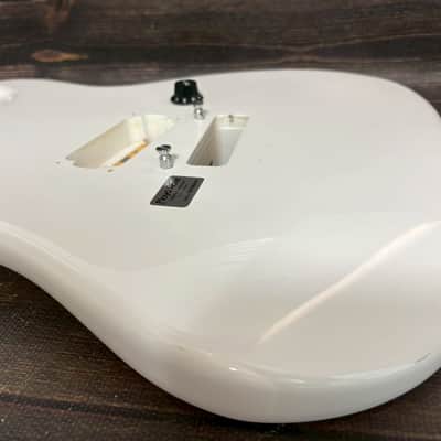 80s KRAMER JK1000 Body White Alder 1H w/Plate Made in Japan image 10