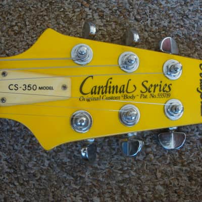 Aria Pro II CS-350 Cardinal 1982 Yellow Matsumoku Japan image 7