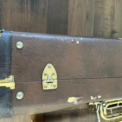 Bach 36 Stradivarius Professional Model Tenor Trombone with Traditional F Rotor 2010s - Clear-Lacquered Brass image 15