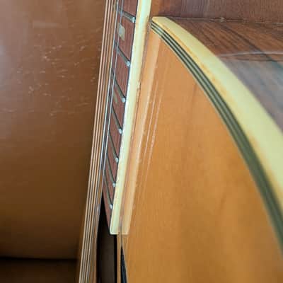 1970s Dorado by Gretsch Model 5968 MIJ Dreadnought Acoustic - Project / Repair image 18