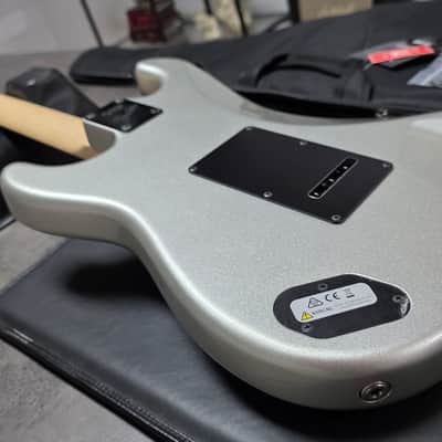 Fender Boxer Series Stratocaster MIJ BRAND NEW 2020 Porsche Inca Silver HH Japanese MJ Made in Japan Super Strat Coil Tap Gotoh Vintage 80s Reissue Black Headstock Guitar image 14