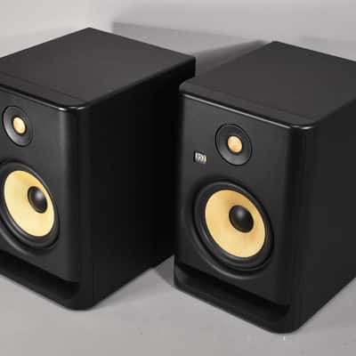 KRK Rokit RP7 7" Active Studio Monitor Pair Black image 1