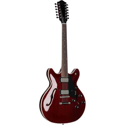 Guild Starfire I Electric Guitar, 12-String, Cherry Red image 4