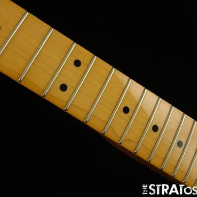 Fender FSR Squier Classic Vibe 50s Stratocaster Strat NECK w/ GOLD TUNERS Maple image 4