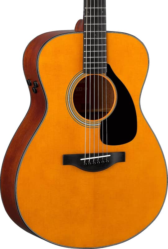 Yamaha FSX3 Red Label Grand Concert Acoustic-Electric Guitar, Solid Spruce Top image 1