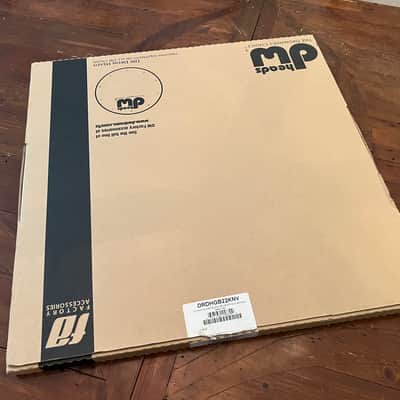 ** Unused ** DW Gloss Black, Non-Vented Bass Drum Head - 22" (DRDHGB22KNV) image 5