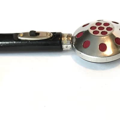 Vintage 1940's Philmore 1500 Hand-Held "Lollipop" Dynamic Microphone with Original Box-Works! image 8
