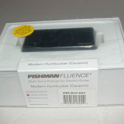 Fishman Fluence PRF-M37-CK1 7 String Modern Humbucker Ceramic 3 Voices (Black Nickel) image 1