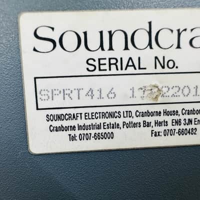 Soundcraft Spirit Live 4 16 Channel Mixer w/ATA Road Case - Working image 7