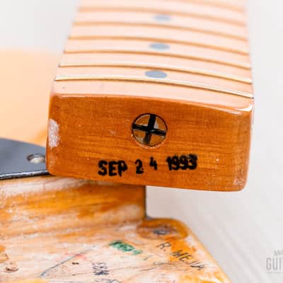 1993 Fender American Vintage '52 Telecaster Butterscotch, Near-Mint w/ Tweed Case, COA image 17