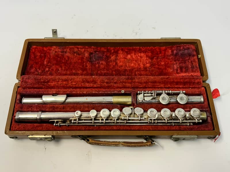 Gemeinhardt 2SP Straght-Headjoint Flute with Offset G AS-IS image 1
