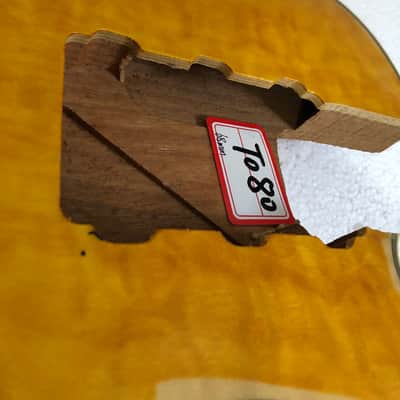 Quilted Maple Top DIY Mahogany Guitar Body image 2
