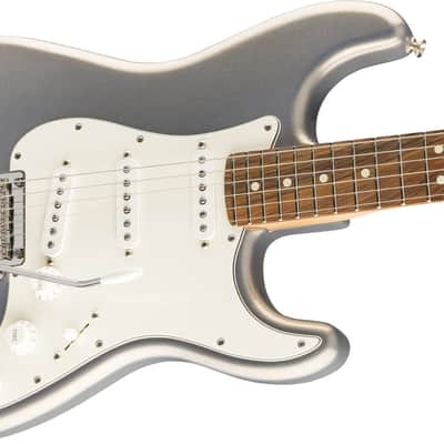 Fender Player Stratocaster Electric Guitar Silver Finish, Pau Ferro Fretboard image 3