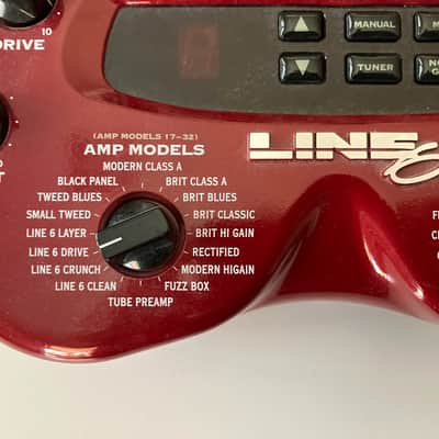 Line 6 POD 2.0 2000's - Red image 2