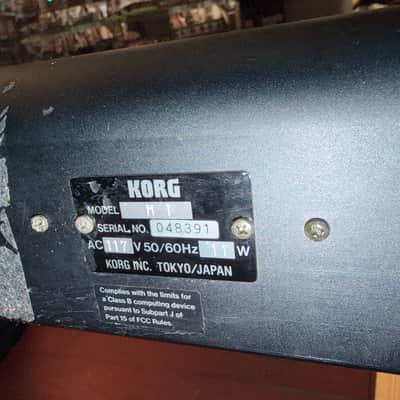 Korg M-1 Keyboard Work Station 1980s image 7