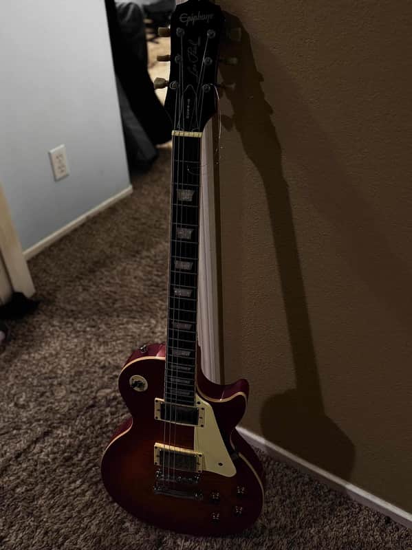 Epiphone Les Paul Standard 2001 - Cherry Sunburst image 1