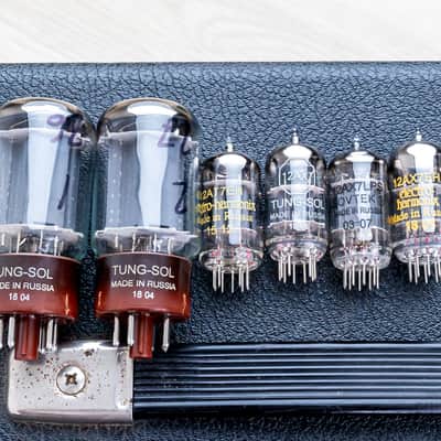 1969 Fender Bassman Drip Edge Silverface Vintage Tube Amp w/ 2x12 Cab, Fully Serviced, Black Panel AA864 image 24