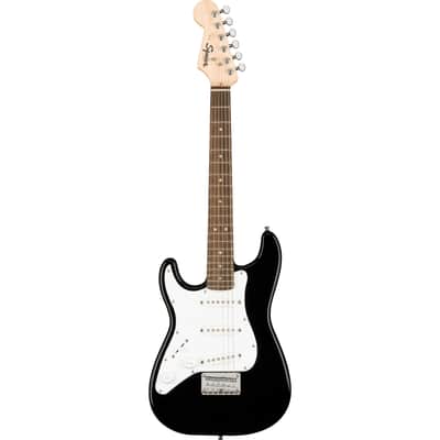 Squier Mini Strat V2 Lefthand Black - Electric Guitar image 1