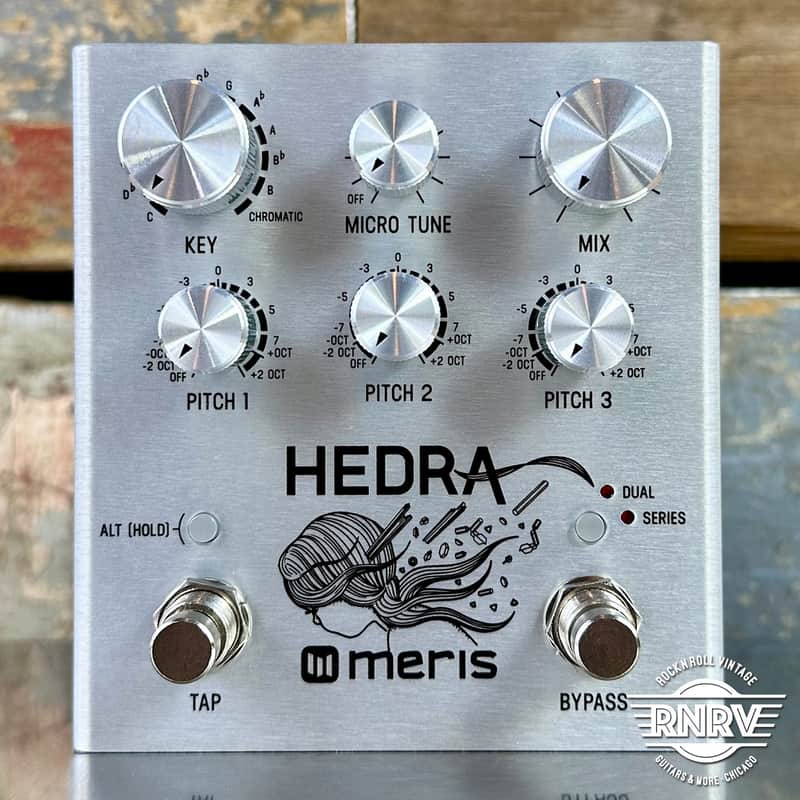 Meris Hedra 3-Voice Rhythmic Pitch Shifter - Silver image 1