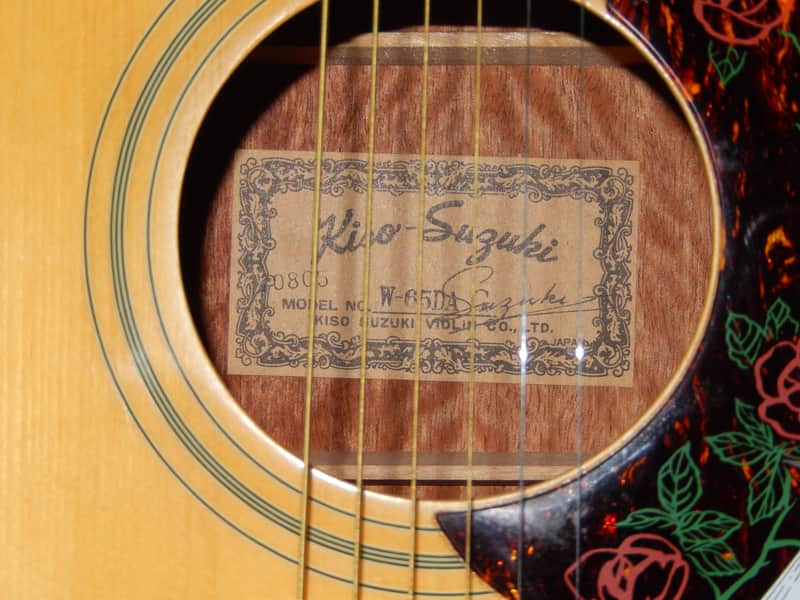 MADE IN JAPAN 1977 - KISO SUZUKI VIOLIN W65DA - GIBSON DOVE STYLE