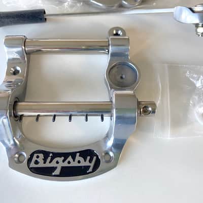 Early MADE in USA, Bigsby B5 Vibrato Tailpiece with Vibramate! NOS image 3