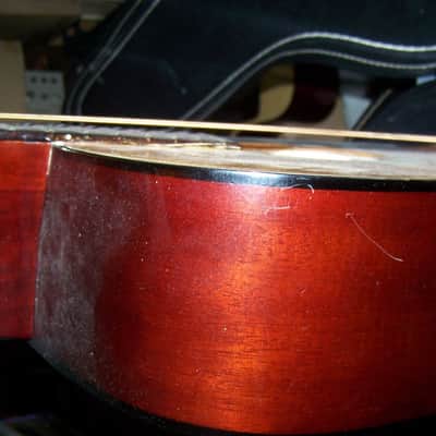 Aria 9030 Acoustic Guitar w/Case 1970's image 3