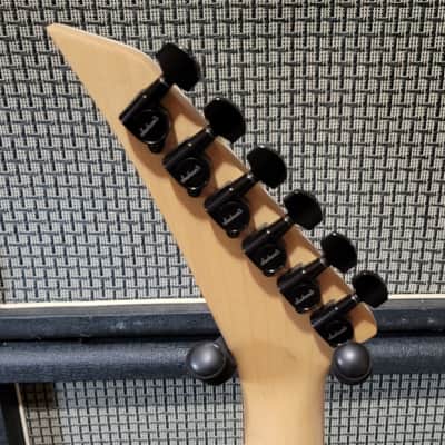 Jackson "Custom Rhinestone" JS32 King V Gloss Black 2019 image 5