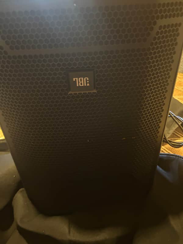 JBL PRX715 15" Powered 2-Way Main/Floor Monitor Speaker 2010s - Black image 1