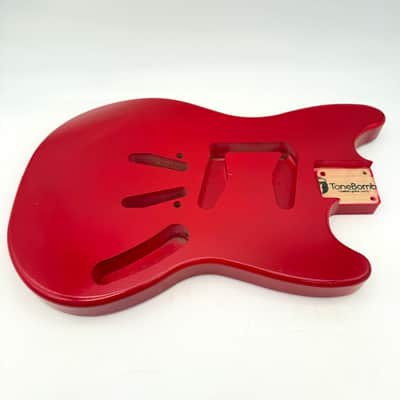 Tonebomb Mustang Body Relic Alder 2-Piece Nitro Super-Light bb6507 image 2
