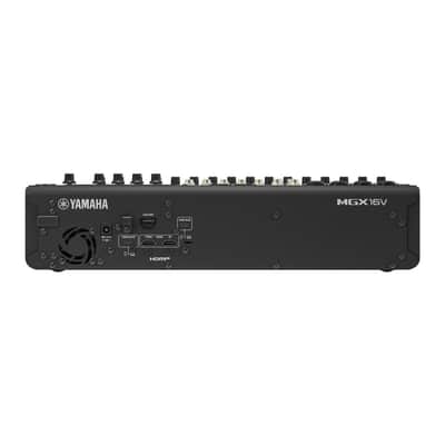 Yamaha MGX16V B 22-Channel Digital Mixing Console with HDMI-USB 4K Video Capture and 2x DBR15 15-Inch 1,000W Powered Loudspeakers image 4