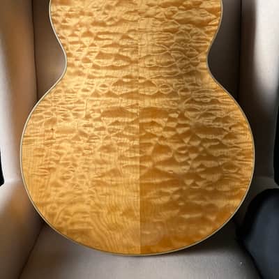 Naoto Odashima 17" Acoustic Archtop Quilted Maple Ezo Spruce image 4