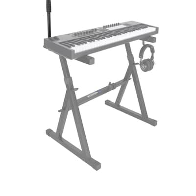 Rockville Z55 Z-Style 2-Tier Keyboard Stand+Bag+Mic/Tablet Stand Attachment image 10