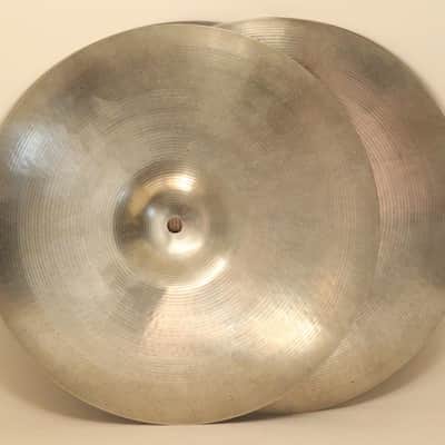 Ludwig Paiste 14" Hi-Hat Cymbals, Medium Weight, No Nicks, No Cracks, No Dents, No Waves, No Flea Bites or Chips - 1960s-70s / INSPECTED & TESTED image 4
