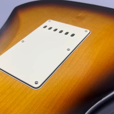 Warmoth S-Type - Three Tone Sunburst - Lightly Aged Nitro finish image 10