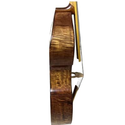 Baroque style song Maestro Viola da Gamba Carved angel scroll 4 String 29 1/2" image 8