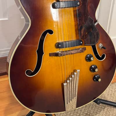 Hofner President 1950s - Sunburst image 21