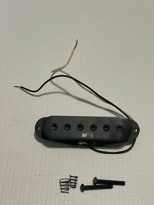 2000's Ibanez RG350DX RG Series INFS3 Black Middle Single Coil Guitar Pickup 5.27k image 1