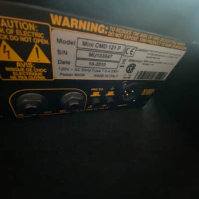 Markbass Mini CMD 121P 1x12 Bass Combo Amp - Made in Italy image 9