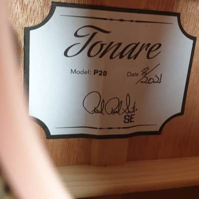 PRS SE P20E Tonare Parlor with Fishman GT1 Pickup 2020 - 2021 Lotus Pink + Limited Edition image 5