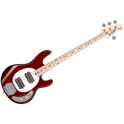 StingRay RAY4HH Candy Apple Red Sterling by Music Man image 1