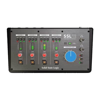 Solid State Logic SSL 12 12-In and 8-Out USB Audio Interface with Studio-Quality Audio for Professional Recording and Mixing image 2