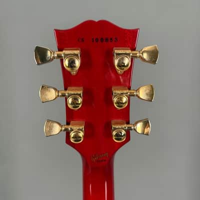 2010 Gibson Les Paul Custom 70s CS rot flamed Goldhardware inkl. Case image 7
