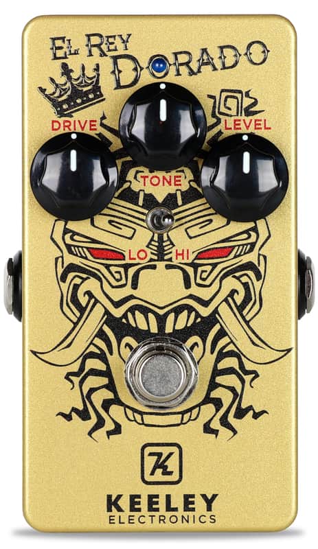 Keeley El Rey Dorado Distortion Pedal image 1