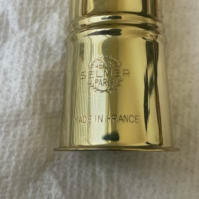 Vintage Selmer Paris Alto Saxophone Ligature and Cap Set - Listing #2 image 8