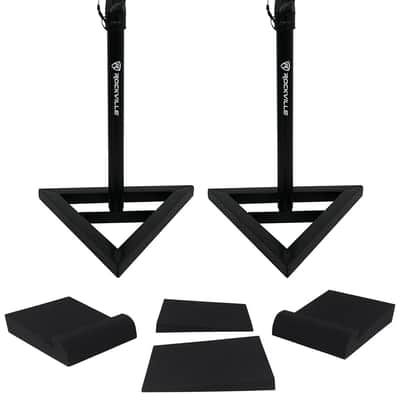 (2) Rockville ASM4 4" Studio Monitors Computer Speakers w/Bluetooth+Stands+Pads image 1